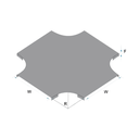 Cover Equal Cross Tray 