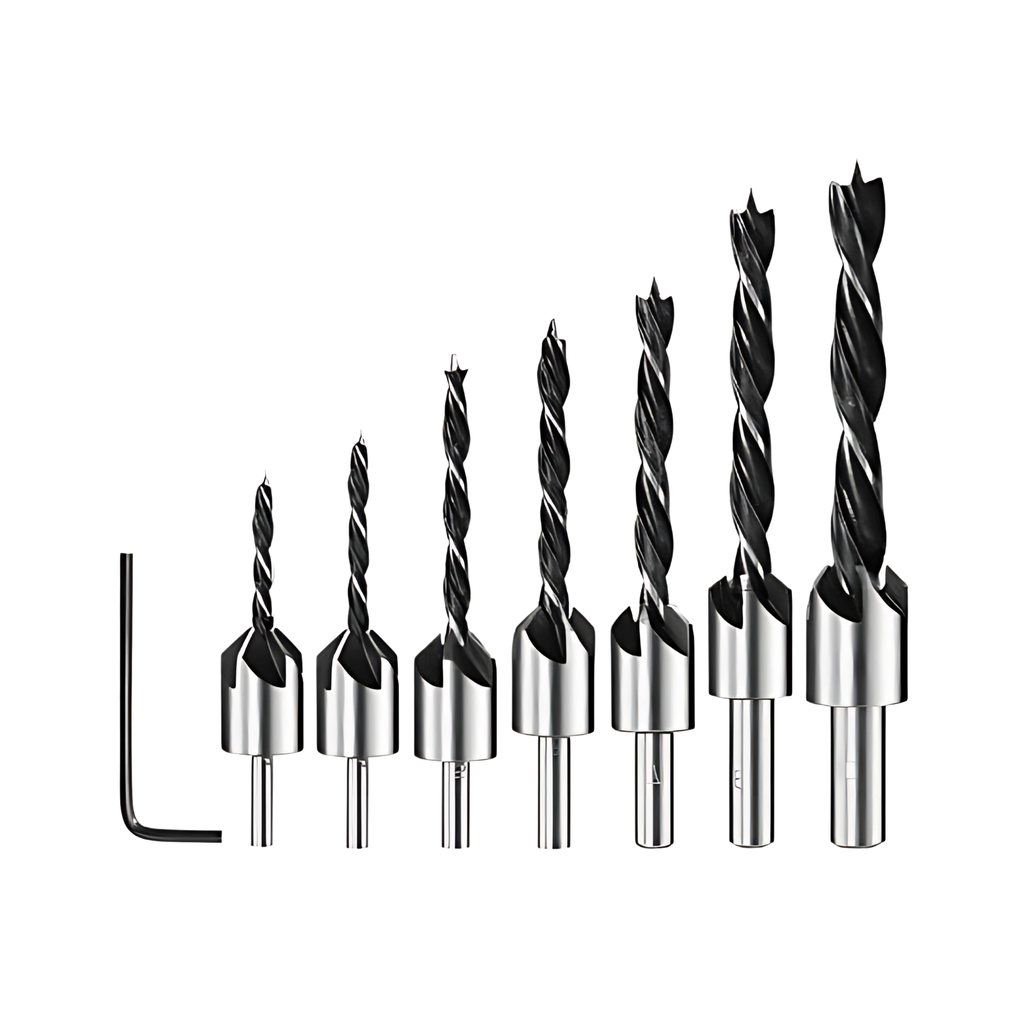 Countersink Drill Bit Set